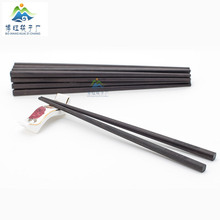 无漆无蜡中式乌木筷子批发厂家高端实木黑色筷子酒店家用免费刻字