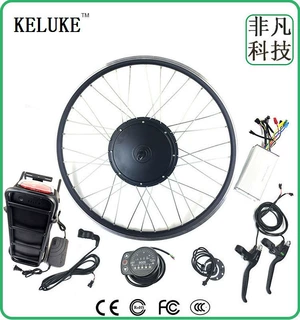 自行车山地车改装后驱旋飞电动助力套件48V1000W后货架锂电KT900S