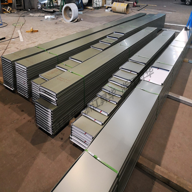 工厂直销 0.70.9厚25430型铝镁锰板双锁边屋面系统