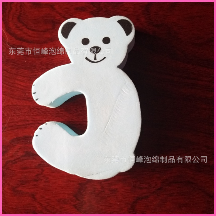 研发设计可爱卡通泡棉门卡 防宝宝保护门卡 海绵门卡