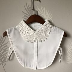 Manufacturer's new product launch, water-soluble embroidered fake collar, fake collar, embroidered exquisite fake collar, women's clothing accessories