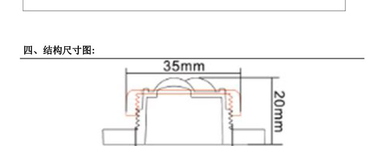 利华莱特3公分单色点光源规格书球泡-1_19