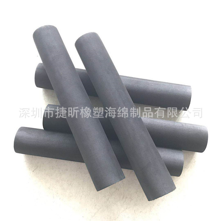 厂家供应eva泡棉管 钻管线切割加工成型 eva海绵柱子成型加工