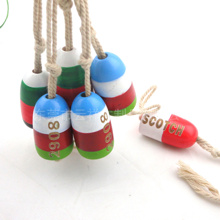 厂家供应服饰木质挂件  运动服饰挂链 木珠