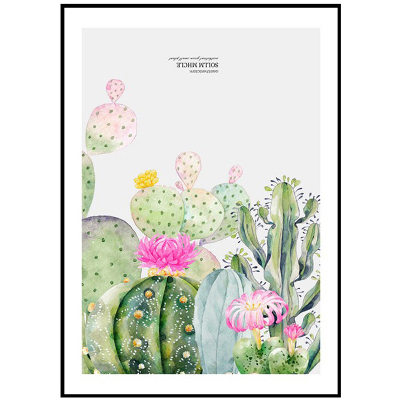 modern Northern Europe Simplicity Like a breath of fresh air Botany Decorative painting Home Furnishing a living room hotel Like a breath of fresh air