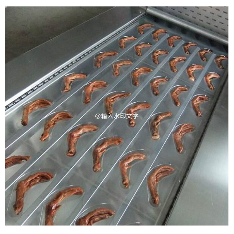 全自动真空包装机鸡爪连续拉伸真空封口机设备厂家价格