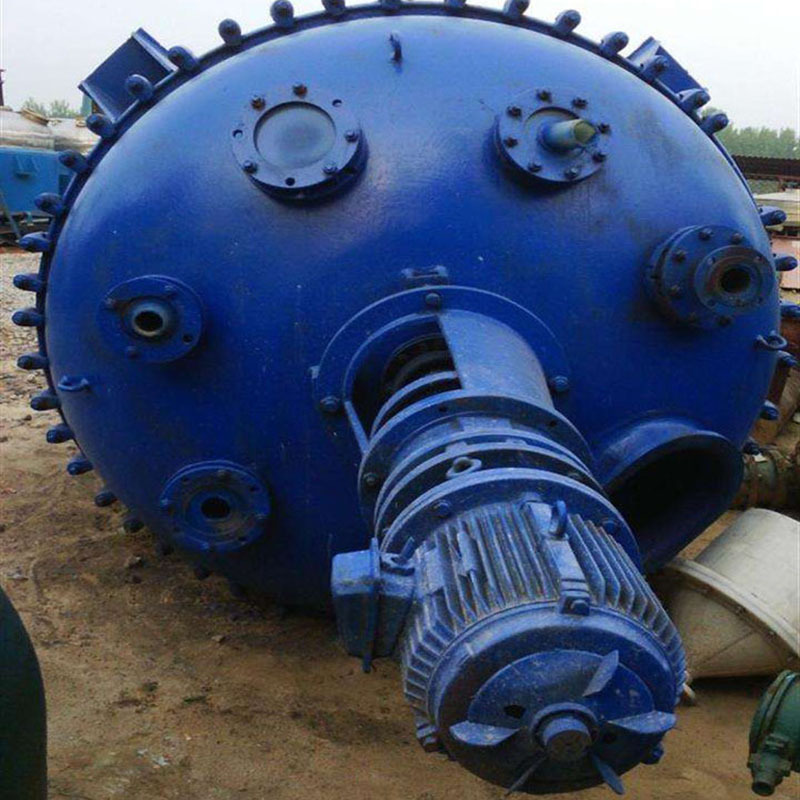 二手不锈钢反应釜二手6立方7立方反应釜 二手高压反应釜