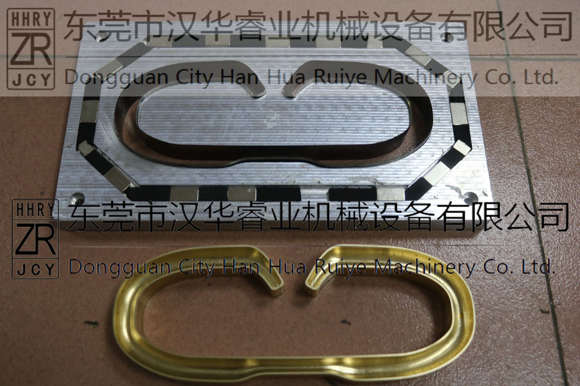 汉华睿业 耳机套成型熔断模  耳套头条热压熔接成型模 高频熔断模