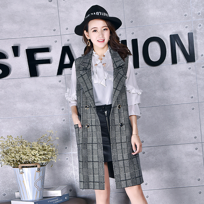 Gilet femme en Mélange de coton - Ref 3317901 Image 4