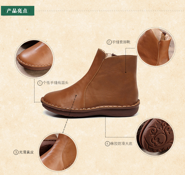 Bottes femme WHENSINGER      en En cuir - Ref 3355331 Image 17