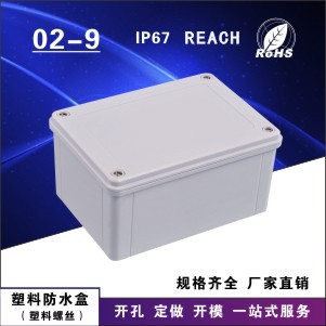 厂家直销仪表盒塑料防水盒02-9