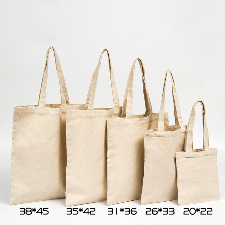 Custom canvas logo Shopping bag Bags customized Cloth bag reticule Canvas bag One shoulder cotton Bag