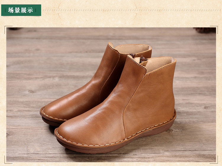 Bottes femme WHENSINGER      en En cuir - Ref 3355331 Image 18