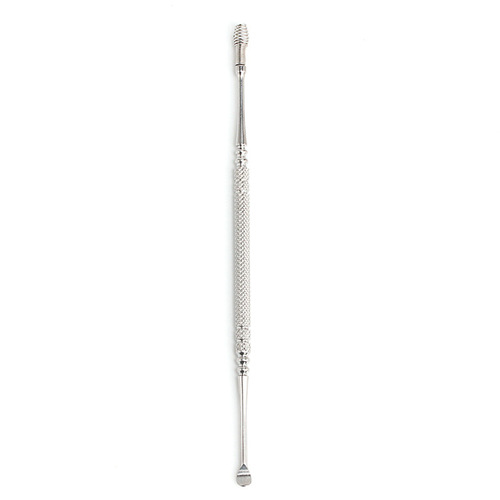 Stainless steel double-head spiral ear-picking spoon, ear-picking tool set, ear-picking tool set, ear cleaner