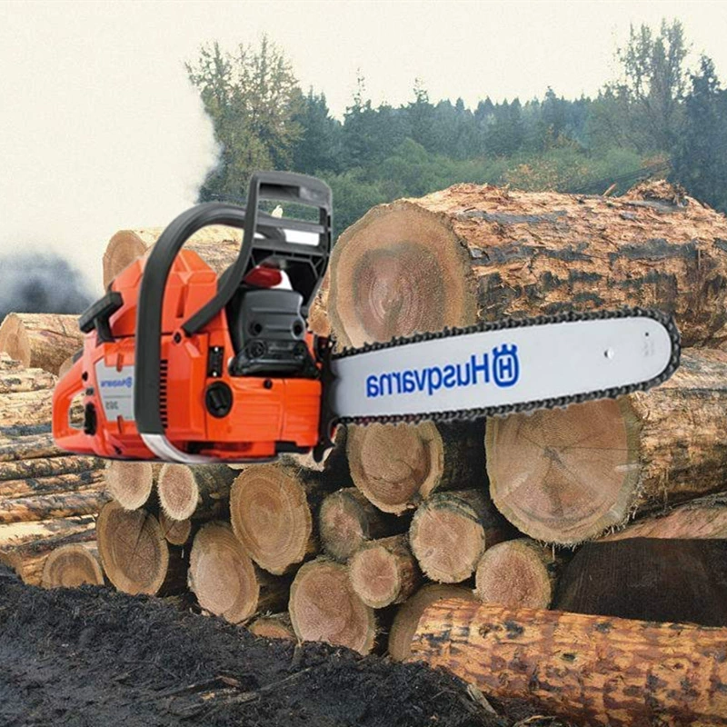 Цепная пила Fushihua 365-20 "Бензиновая цепная пила Huswarner Ветвенная пила Лесозаготовительная пила Пила для копания деревьев Цепная пила