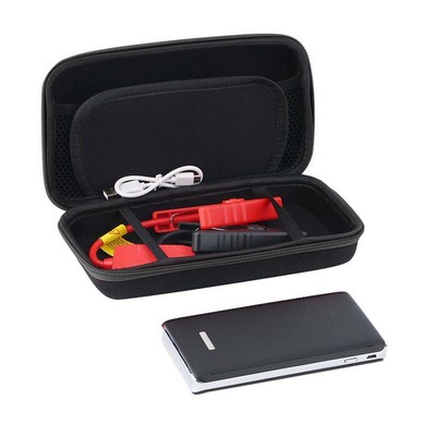 跨境超薄款汽车应急启动电源车载充电器多功能启动器便携式可oem