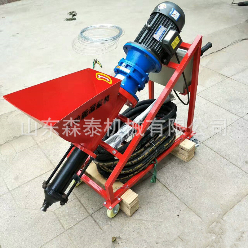 多功能小型砂浆灌浆机 防盗门窗缝隙灌浆机 全自动水泥注浆机-阿里巴巴