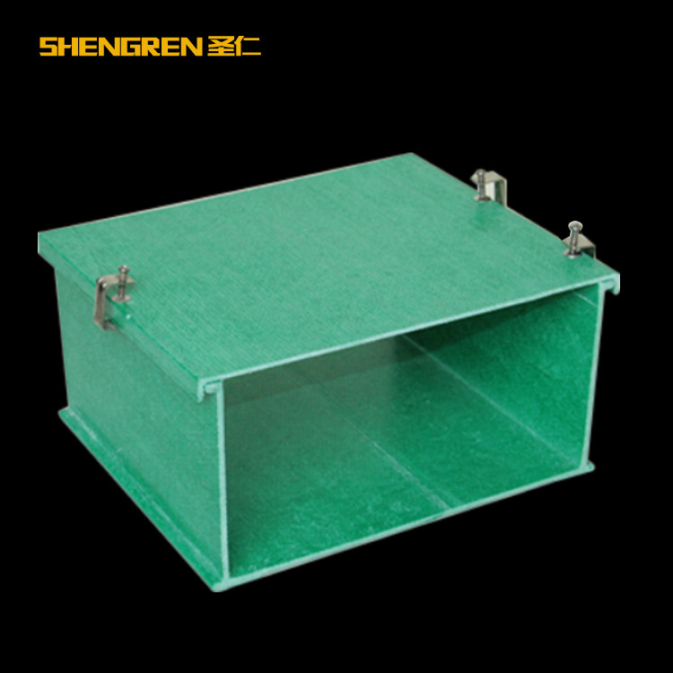 玻璃钢走线槽 阻燃托盘式槽式玻璃钢桥架 200*100玻璃钢桥架定制