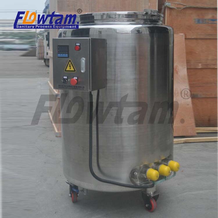 弗鲁特生产不锈钢拉缸 涂料化工缓存缸 电加热搅拌桶 不锈钢罐