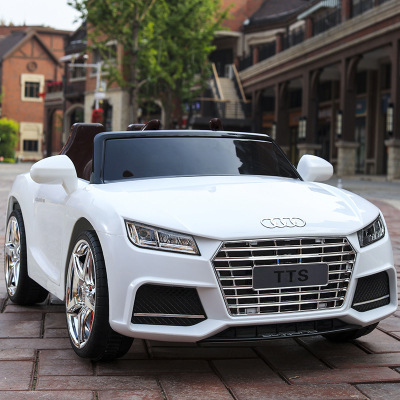 儿童电动车四轮汽车遥控玩具车可坐人小孩婴儿带摇摆宝宝奥迪童车|ms