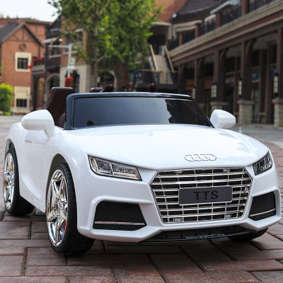 儿童电动车四轮汽车遥控玩具车可坐人小孩婴儿带摇摆宝宝奥迪童车|ms