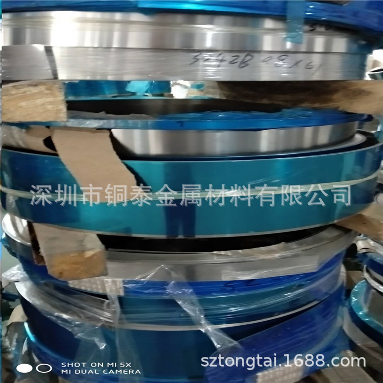 厂家专业304不锈钢带镀镍 镀银 镀锡 加工定做 质量保证