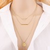 Fashionable triangular nail sequins, necklace, Aliexpress, European style, wholesale