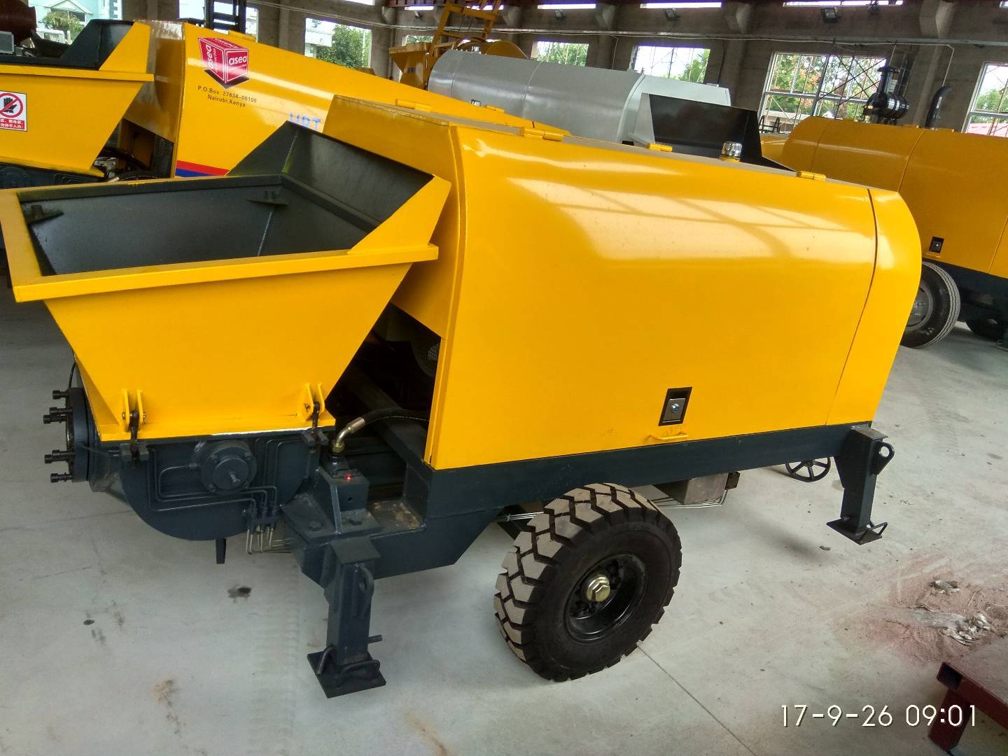 混凝土输送泵 建筑工程机械 40混凝土输送泵 细石泵潍坊用泵机