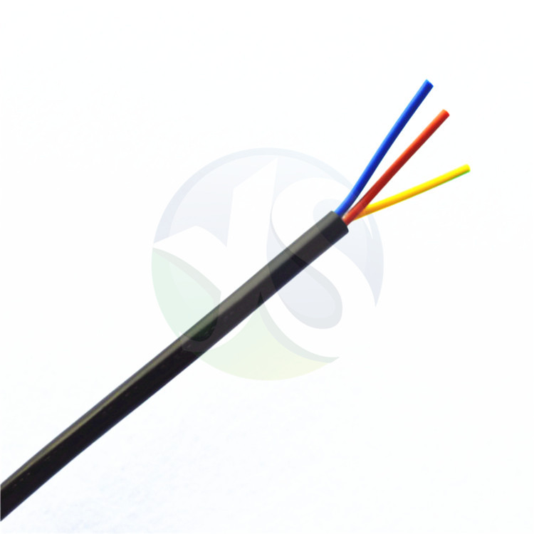 电动车充电器延长线环保PVC护套线VDE认证H05VV-F 3*0.75现货直销