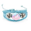 Multicoloured cartoon accessory, glossy bracelet, suitable for import