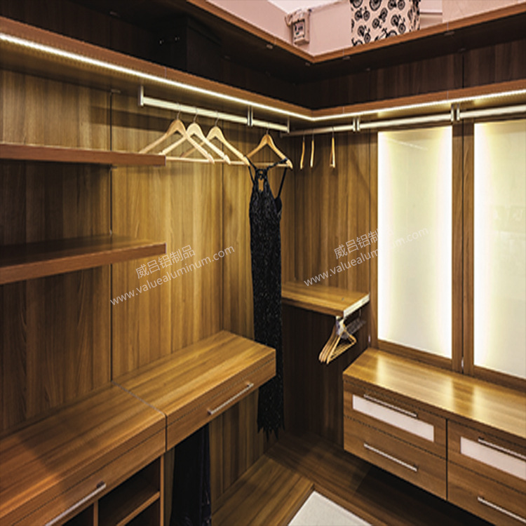 Manufacturers supply Wall Open Cloakroom Aluminum alloy post Overall cloakroom support customized wholesale