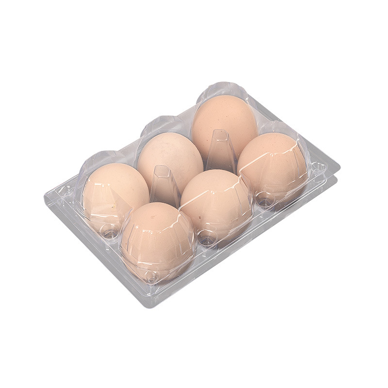 蛋卫士6枚厚款鸡蛋托 鸡蛋盒 鸡蛋包装盒 吸塑盒PET厂家批发 现货