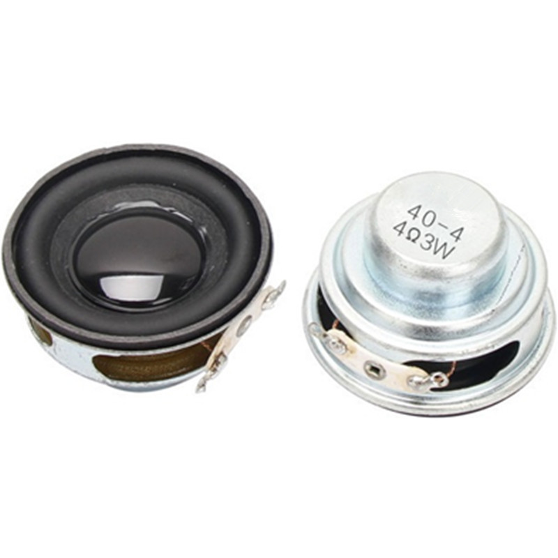 Manufacturers supply 40mm 4 ohm speakers 3W tile 1.5 Inch round 16 sound horn Black speaker
