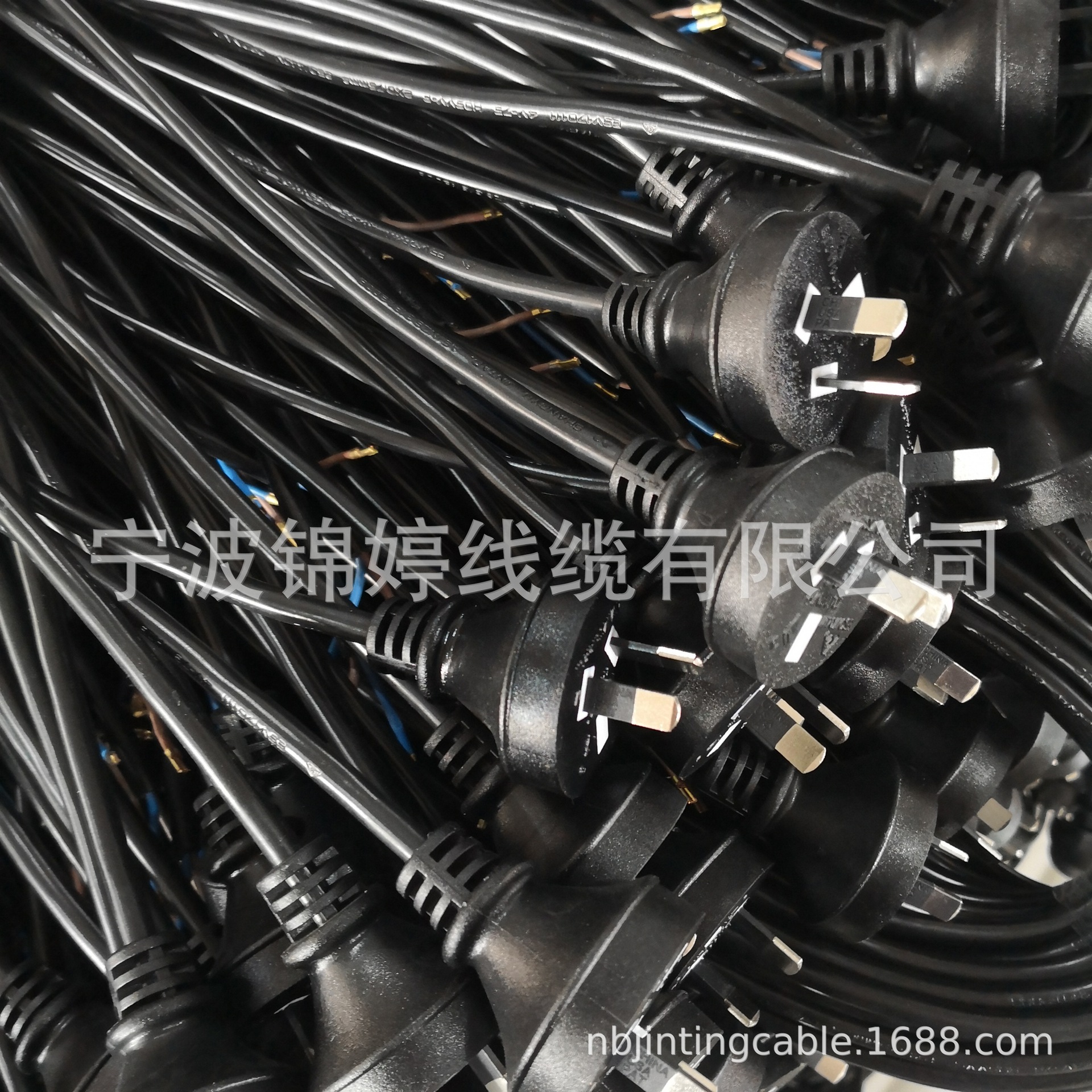 实拍澳大利亚SAA认证  三芯  塑料电源线