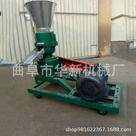 伊春市 平模饲料颗粒机 260型颗粒机机图片 现货供应颗粒饲料机