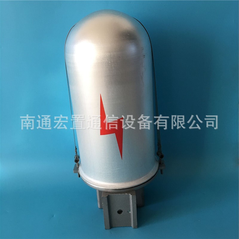 安徽马鞍山二进二出36芯铝合金接头盒厂家 帽式连接件接头盒