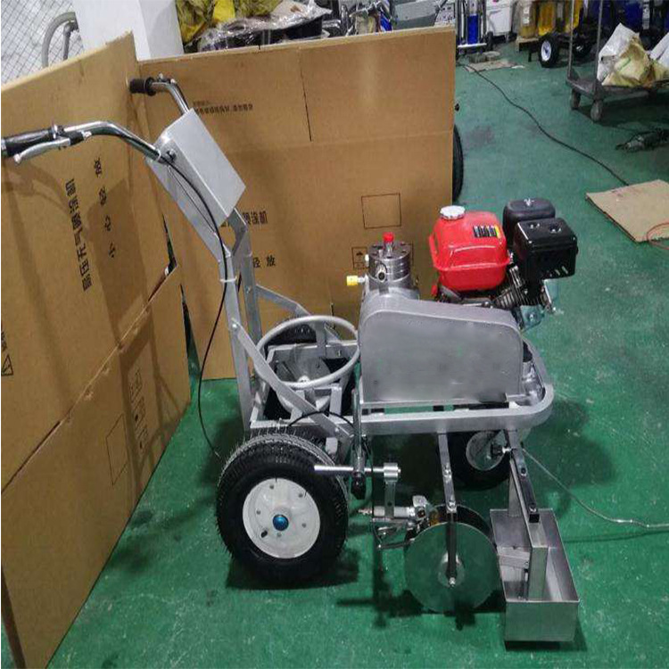 手扶式路面划线机现货供应 冷喷式标线机厂销售 划线机各种型号