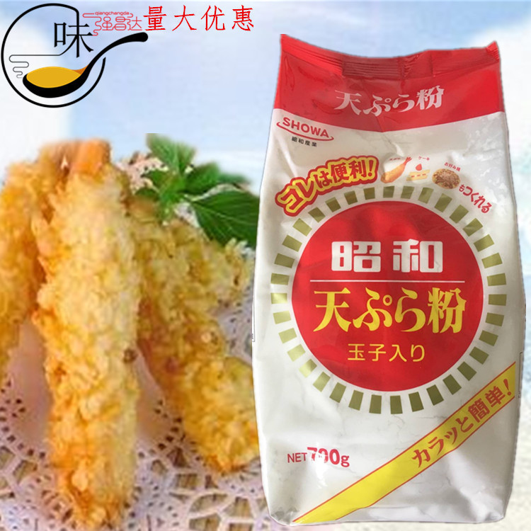 日本原装进口天妇罗粉700g*20包面包糠炸鸡裹炸粉 寿司材料玉子烧