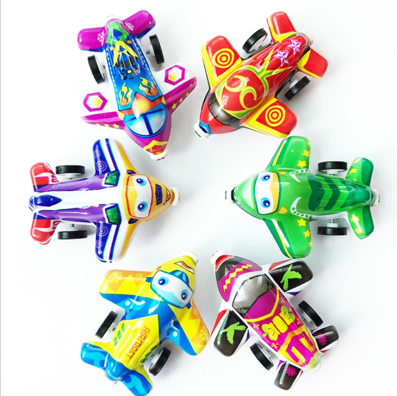 trumpet Cartoon Mini Warrior aircraft children simulation Warrior Fighter Model Stall Toys Best Sellers wholesale