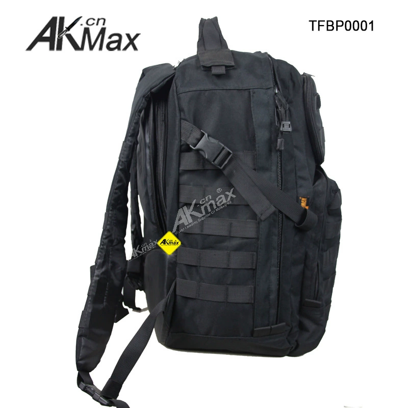 Small backpack outside climbing