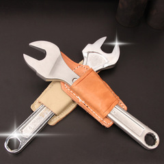 19-21-22 Multi-function rack worker wrench holster Donggong wrench open hexagonal wrench nesting leather waist holster