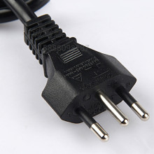 供應巴西三插電源線 UC認證巴西電源線 三芯巴西插頭電源線