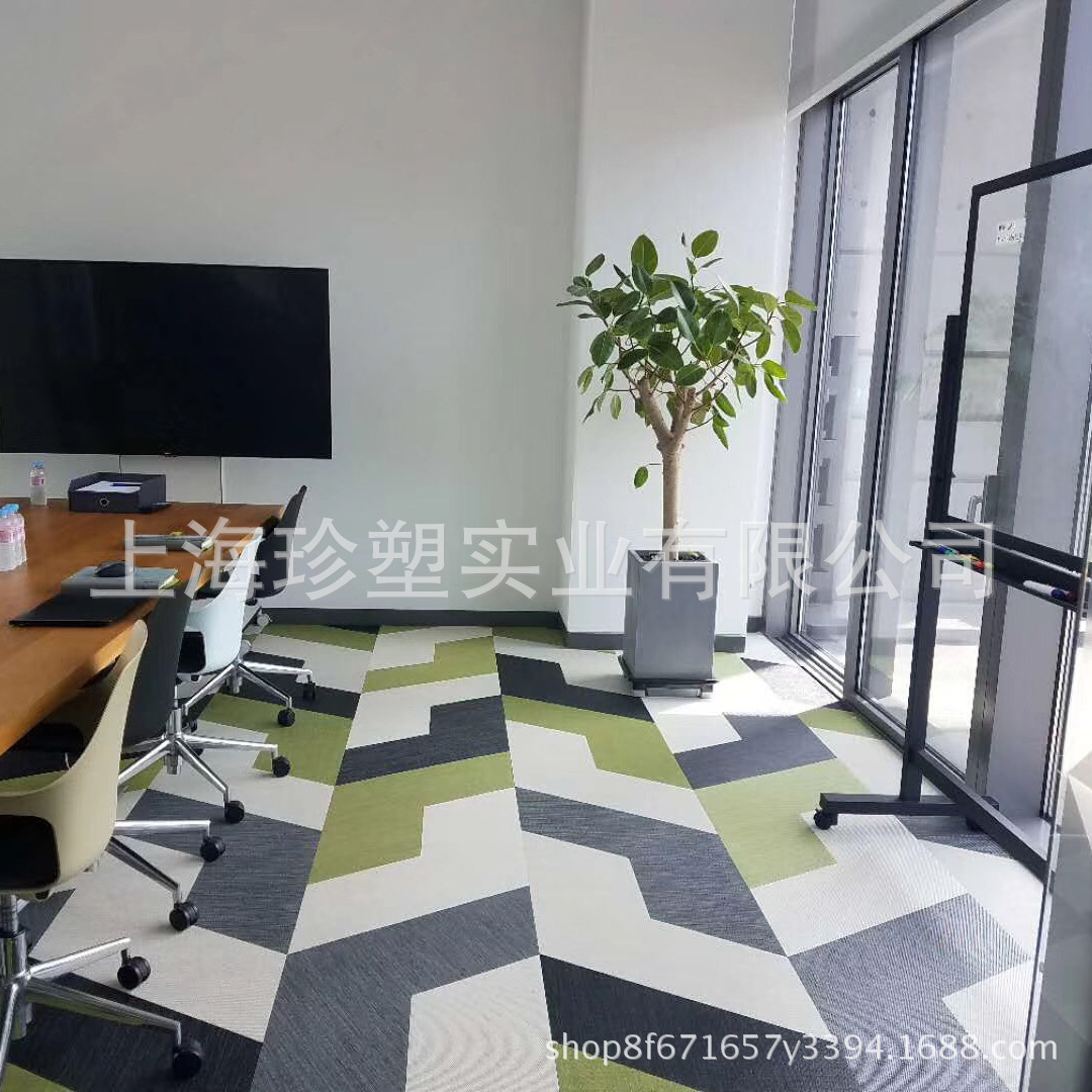 直销PVC编织地板编织pvc地毯编织纹pvc地胶办公酒店防滑地胶-阿里巴巴