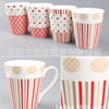 Liling ceramics Hand-painted Dingsi Mesh Mug Ceramic cup customized