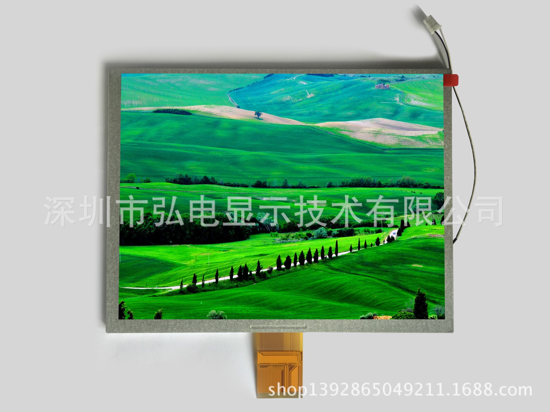 奇美10.4寸800x600高亮1000cd/m2阳光下可视工控液晶显示屏