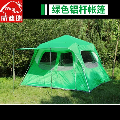 Çadırlar tent 5-8 leisure - green-aluminum-rod-5-8-people