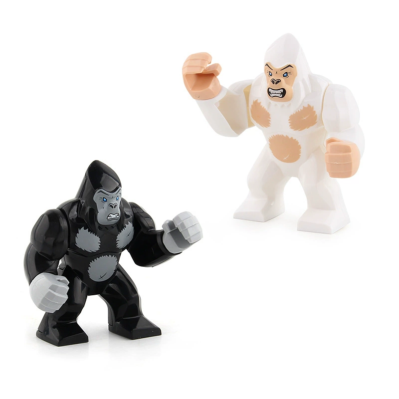 Chengke Toys Constructor: Smart Shark Minifigure Set with Chimpanzees, Buildable STEM Toy for Creativity