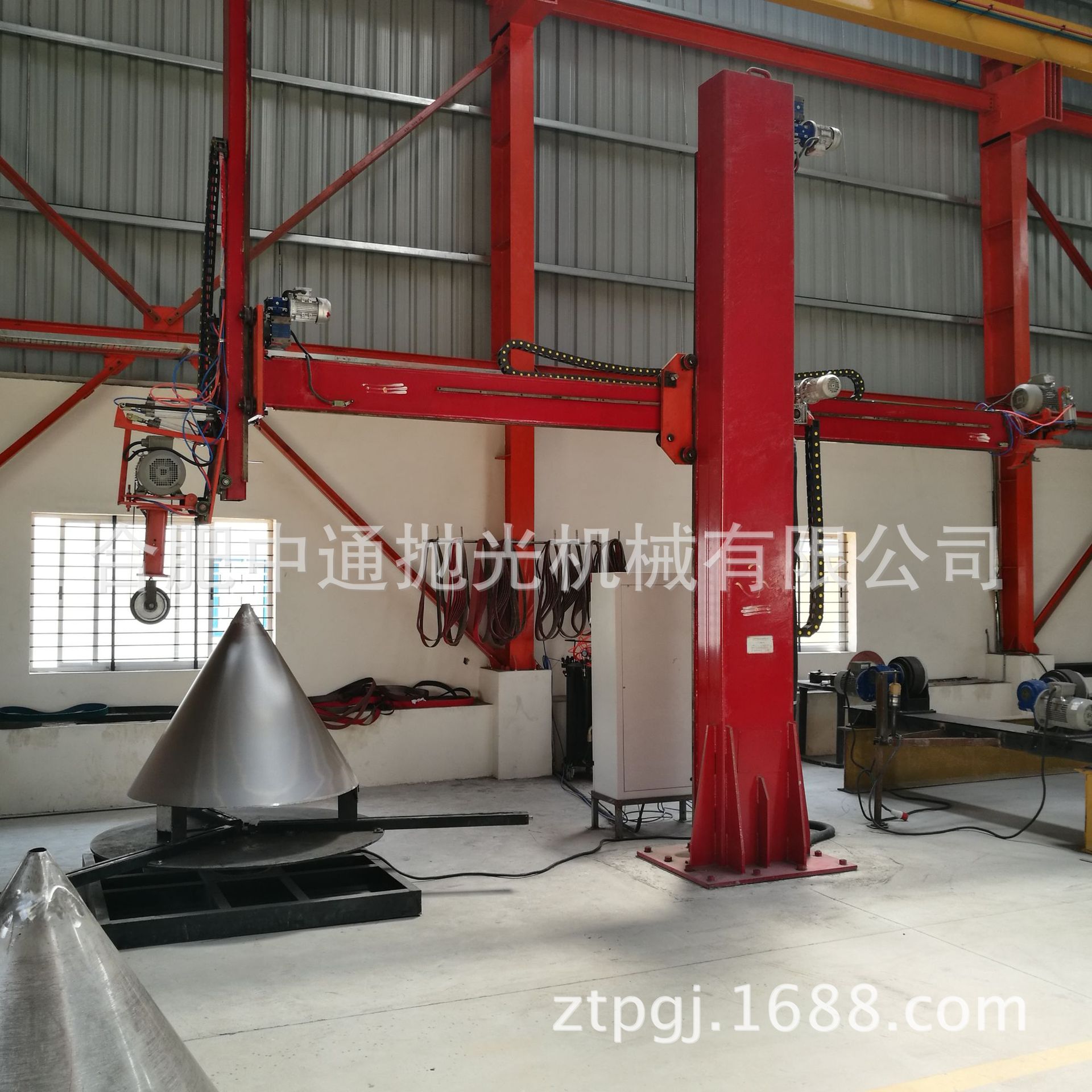 供应自动封头抛光机锥形封头抛光机