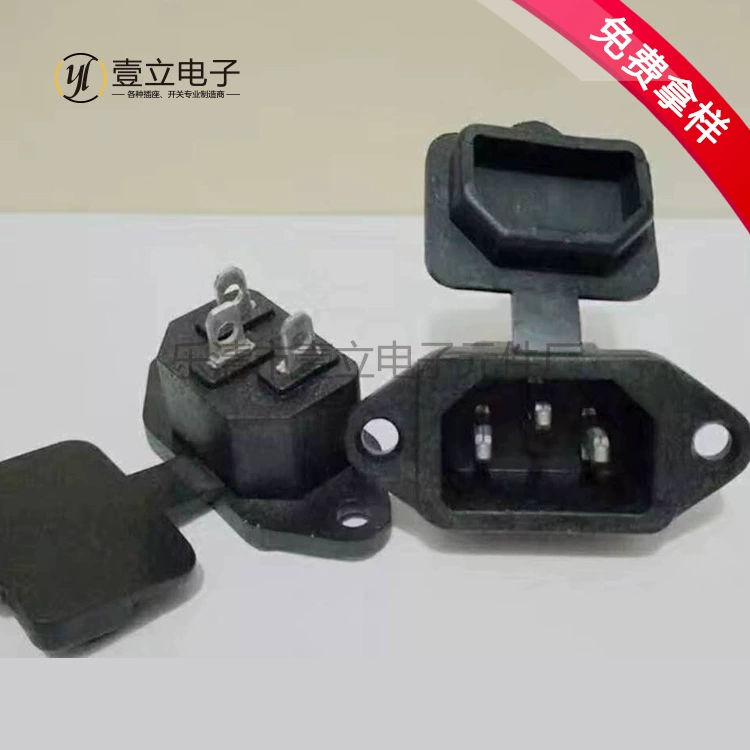 AC Power Products Sites Трехфутовый гнездо 10A/250V Медный символ Карточки Обложки