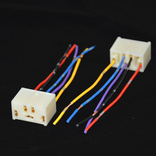 Car glass lift socket five-pin glass lift socket with wire five-hole random plug switch socket